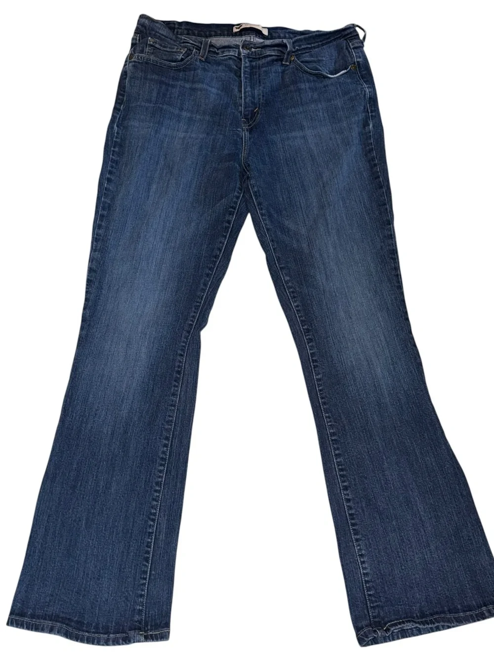 Levi’s 515 Bootcut Jeans Women’s Dark Wash Mid Rise Stretch
